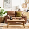 2 Seater Sofa, VOGAR, golden brown, DEF