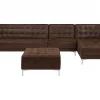 Schlafsofa ABERDEEN Lederoptik Oldstyle Otto+Mittel L/R