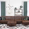 Schlafsofa ABERDEEN Lederoptik Oldstyle Otto+Mittel L/R