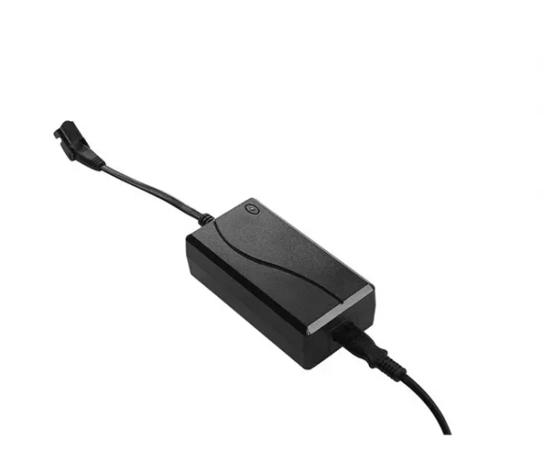Sofá reclinável de 2 lugares veludo cinzento escuro com LED e entrada USB BERGEN