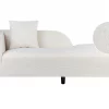 Chaise lounge white boucle LE CRAU