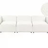 Sofa FALSTERBO 3 seater boucle white DEF