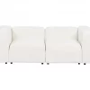 Sofá modular 2 lugares em bouclé branco FALSTERBO