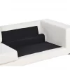 Sofá de 3 lugares em bouclé branco VADSTENA