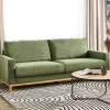 3 Seater Sofa Green Cord SIGGARD,DEF