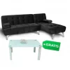 Oferta: Sofá-cama XS Chaise Longue + Mesa de Centro Grátis