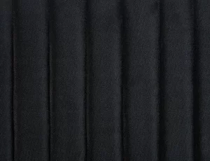 Sofa TABY Samtstoff schwarz CH