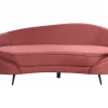 Velvet Sofa SAVAR Red DEF