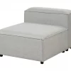 Sofá modular de 3 lugares em tecido cinzento claro ARDAL
