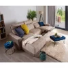 Chaise longue relax elétrico 2 lugares MOON lado esquerdo cinza