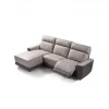 Chaise longue relax elétrico 2 lugares MOON lado esquerdo cinza
