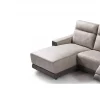 Chaise longue relax elétrico 2 lugares MOON lado esquerdo cinza