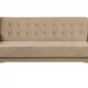 Dreisitzer ABERDEEN Samt Sandbeige CH