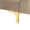 Dreisitzer ABERDEEN Samt Sandbeige CH