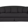 3-Sitzer Sofa GILJA schwarz CH