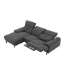 Chaise longue SIARA relax elétrica esquerda 3 lugares azul