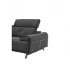 Chaise longue SIARA relax elétrica esquerda 3 lugares azul
