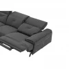 Chaise longue SIARA relax elétrica esquerda 3 lugares azul
