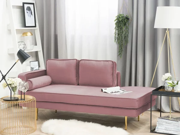 Chaiselongue MIRAMAS links altrosa CH_