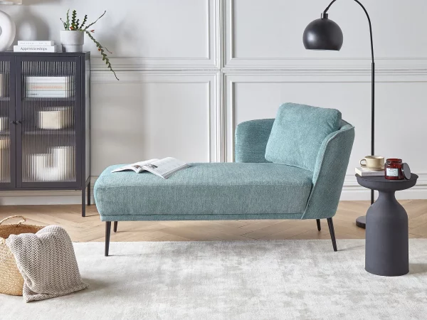 Right Hand Chaise Lounge Blue ARTHEZE DEF