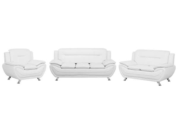 Sofa Set LEIRA weiss CH