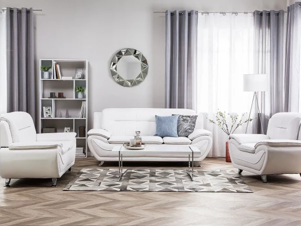 Sofa Set LEIRA weiss CH