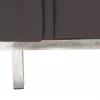 Sofa Ecksofa OSLO R braun ohne Ottomane CH