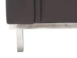Sofa Ecksofa OSLO R braun ohne Ottomane CH