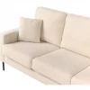 Sofá de 3 lugares em tecido bouclé creme GAVLE