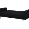 Conjunto de sofás reclináveis com 5 lugares em tecido cinzento grafite ABERDEEN