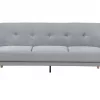 3-er Schlafsofa FLORLI hellgrau CH