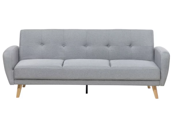 3-er Schlafsofa FLORLI hellgrau CH