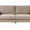 2 Seater Fabric Sofa Taupe SIGGARD,DEF