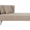 Chaise longue, RIOM, beige, left DEF