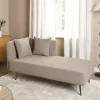 Chaise longue, RIOM, beige, left DEF