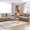 Fabric Sofa Set Taupe SIGGARD,DEF