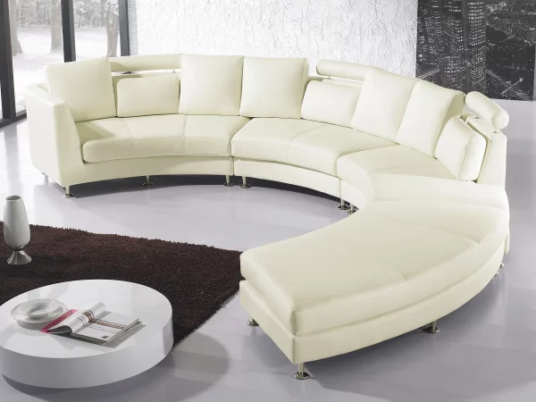 Sofa ROTUNDE creme CH