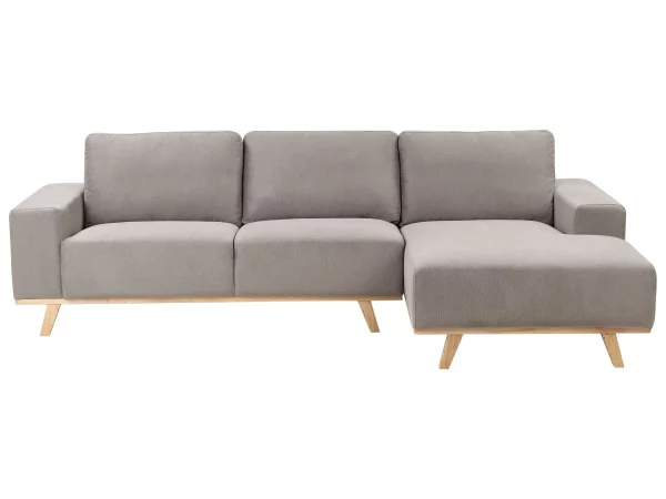 Left Hand Corner Sofa NORA Taupe DEF