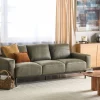Fabric Sofa SOVIK, 3-seater, Green DEF