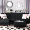 Sofa links/rechts ABERDEEN Graphitgrau CH.