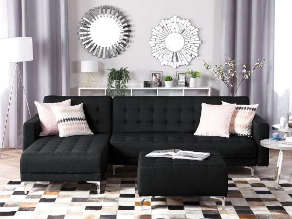 Sofa links/rechts ABERDEEN Graphitgrau CH.