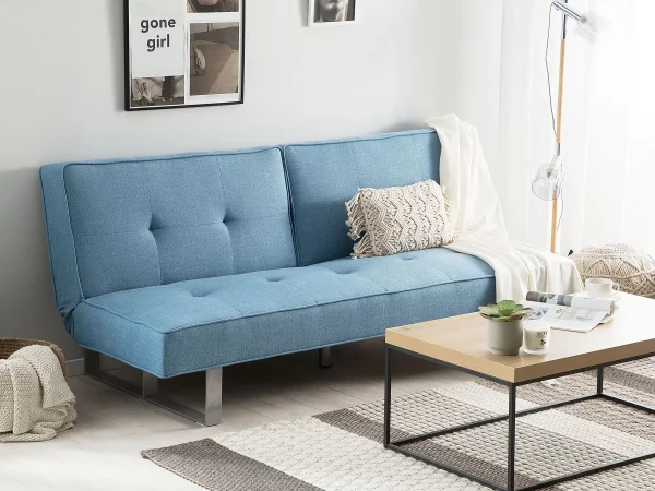 Schlafsofa DUBLIN blau 190 cm CH