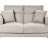 2 Seater Sofa SKIVE Taupe DEF