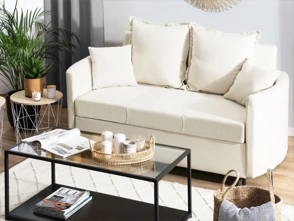 Sofa HOVIN 2er Sitzer beige CH