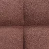 Sofa bed INGARO, brown boucle