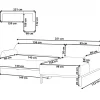 Left Corner Sofa Off-White SOSJO