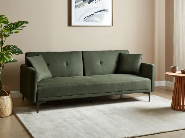 Sofa LUCAN, dark green, black legs DEF