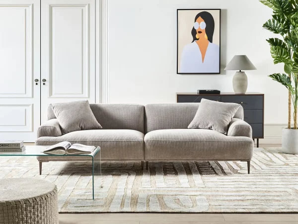 Sofa MATILA, Light Grey, DEF