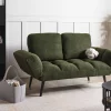 Sofa BREKKE dark green, boucle