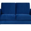 Sofa FENES, 2er Sitzer, Dunkelblau CH